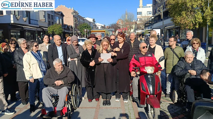 Engelli bireylerin yaşadığı sorunlara dikkat çekmek için bir araya geldiler