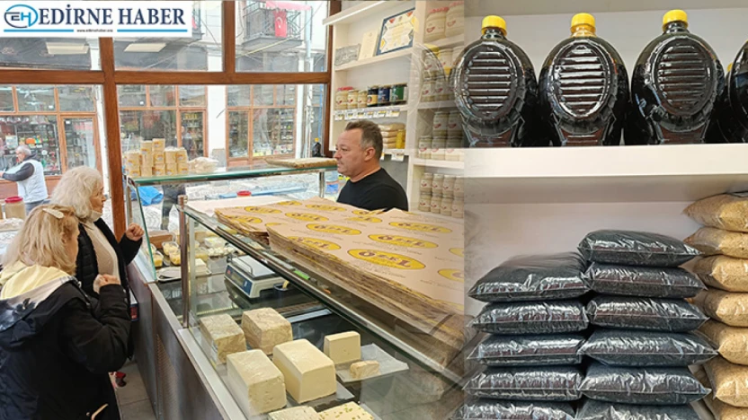 Geleneksel tatları kendi üretimleriyle halka sunuyorlar