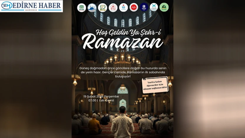 Gençler Ramazan'ın ilk sabahında Eski Cami'de buluşacak