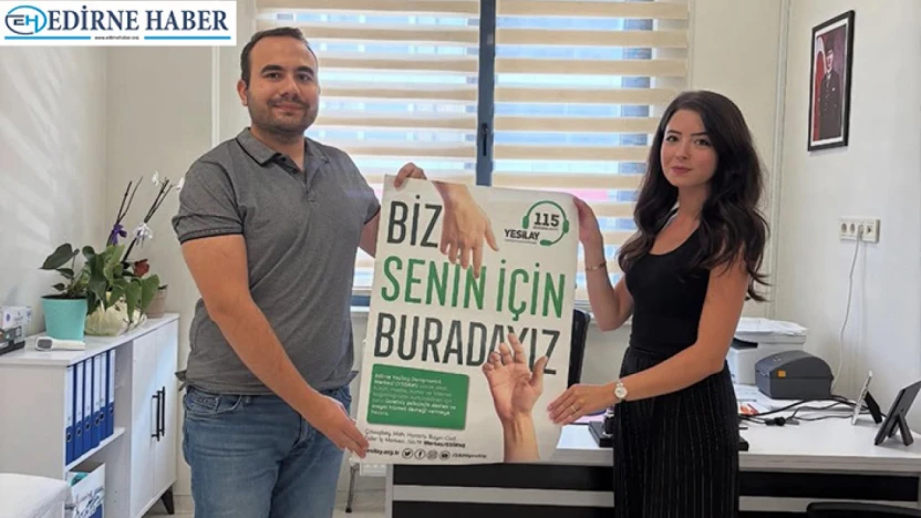 Halk Sağlığı Haftasında Yeşilay'dan broşür ve afiş desteği
