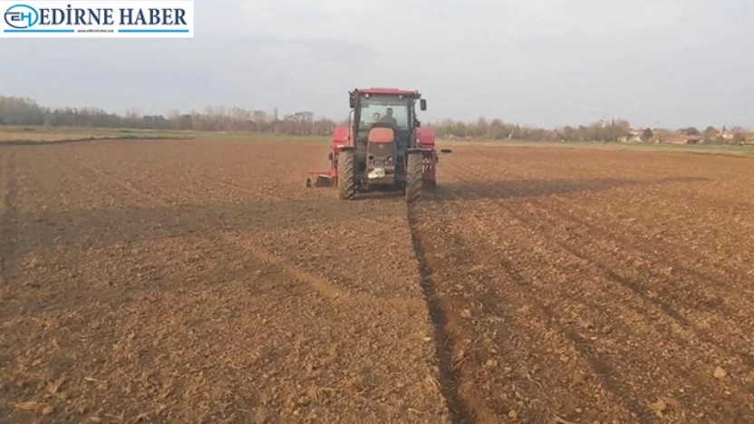 Havsa'da Yerli ve Milli tohumlarla hububat ekimi