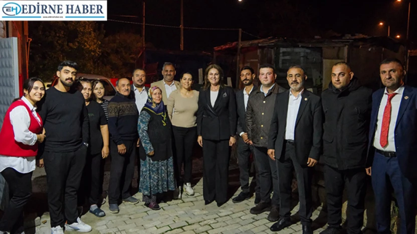 İba: 'Edirne'nin her köşesinde vatandaşlarımızla bir aradayız'