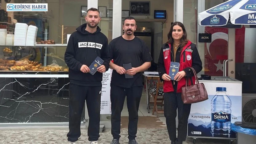 'Kadına Şiddete Hayır' Mesajı Esnafın Masalarına Taşındı