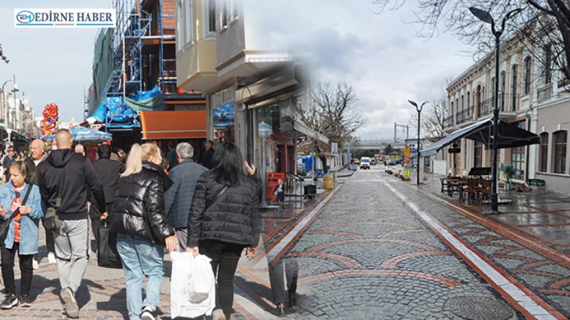 Kalabalıktan ıssızlığa: Ulus Pazarı kapandı, Edirne boş kaldı