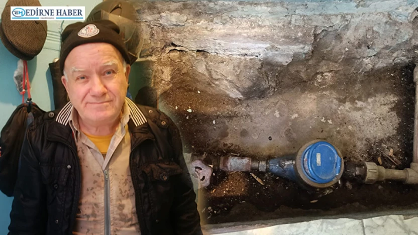 Kaleiçi'nde Su Saati Krizi: Belediyenin yapması gereken işi vatandaş yapıyor