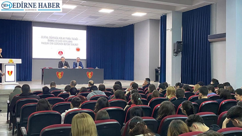 'Kolay para' tuzağına karşı gençler bilgilendiriliyor