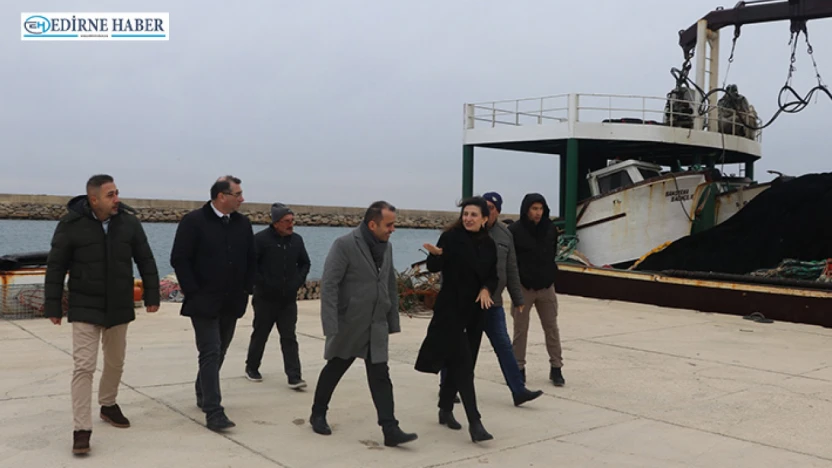 Köse'den, Sultaniçe Su Ürünleri Kooperatifi'ne ziyaret