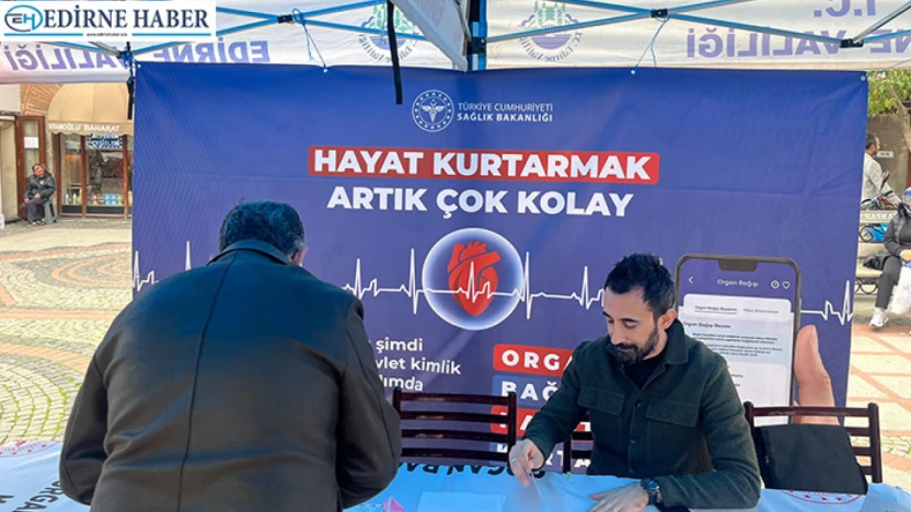 Organ Bağışı bilgilendirme standı kuruldu