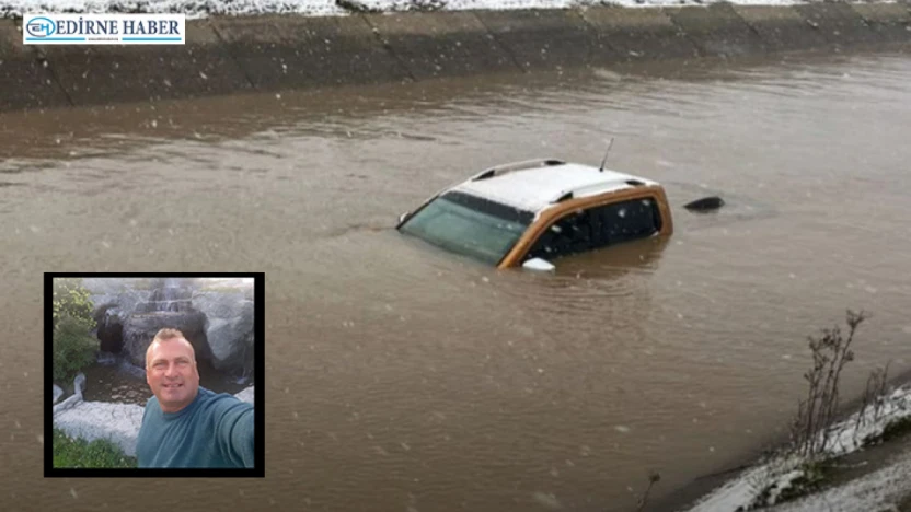 Su kanalına düşmüştü, cansız bedenine ulaşıldı