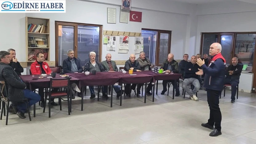 Tarım İl Müdürlüğü gece eğitimiyle sahada