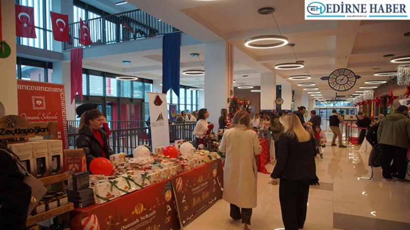 TED Edirne Koleji'nde toplum yararına kermes düzenlendi