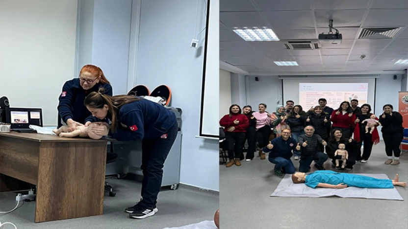 Üniversite öğrencileri sertifikalı ilkyardımcı oldu