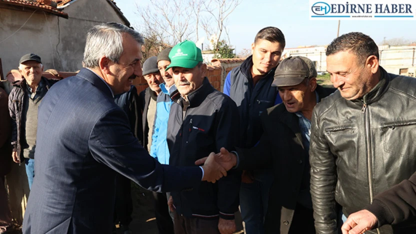 Vali Sezer, muhtarlar ve köy sakinleriyle bir araya geldi