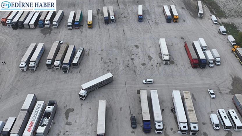 Valilikten hızlı çözüm: Tır kuyruğu sorunu 'Gurbetçi Otoparkı'yla aşıldı