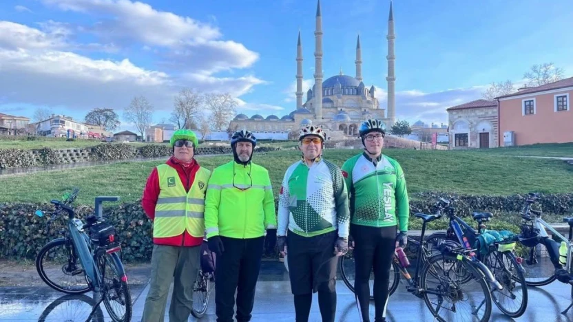 YeşilBis grubu yılın ilk bisiklet turunu gerçekleştirdi