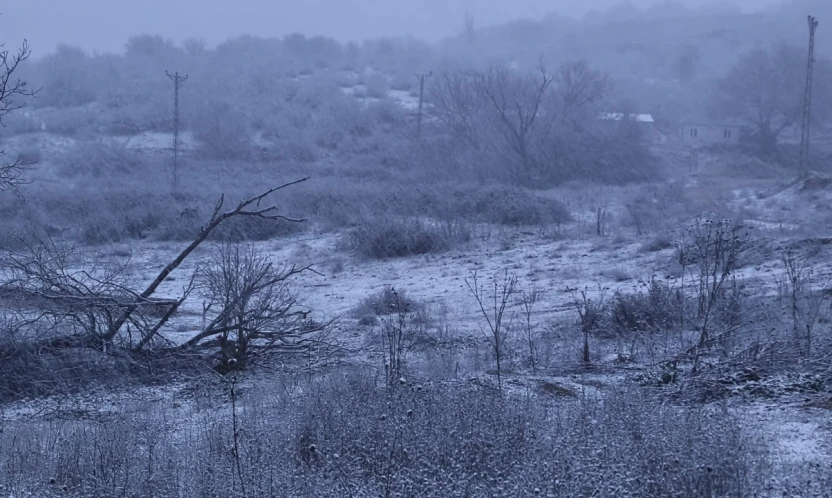 2026'nın ilk karı Hamzabeyli'de etkili oldu