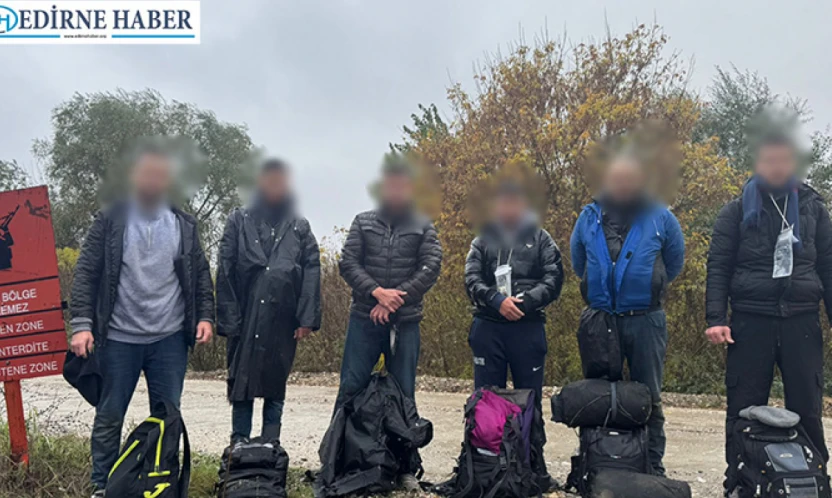 32 düzensiz göçmen yakalandı