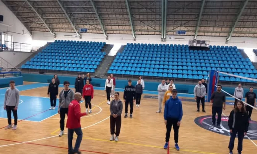 41 yeni hakem adayı sahaya ilk adımını attı