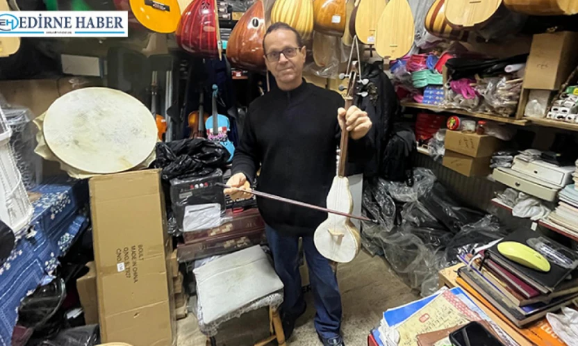 47 yıllık emekle doğan bir ses: Edirne'de 'Tar Kemane'