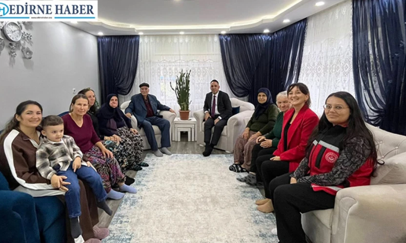 5 Kuşağın bir arada yaşadığı aileye ziyaret