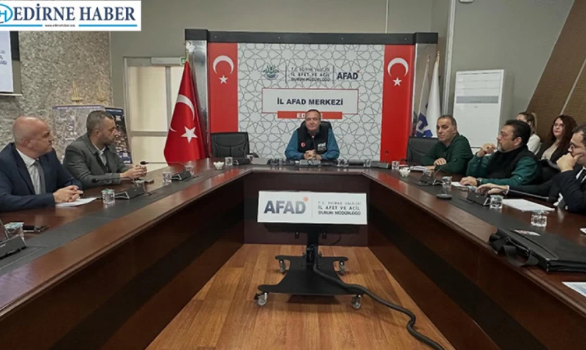 AFAD, Ulusal Tatbikat Öncesi Kurumlarla Koordinasyon toplantısı yaptı