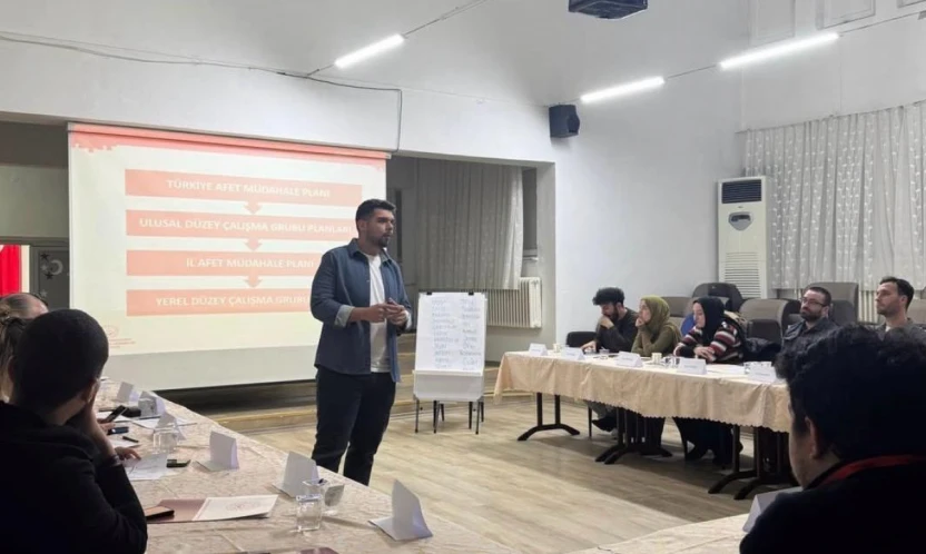 Afetlere yönelik psikososyal destek eğitimi düzenlendi