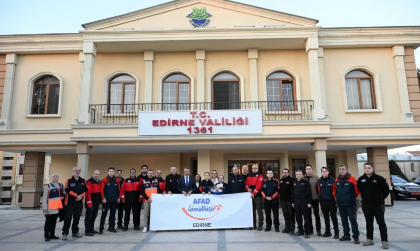 Afetlerle mücadelede 16 yıl AFAD'dan Vali Sezer'e ziyaret