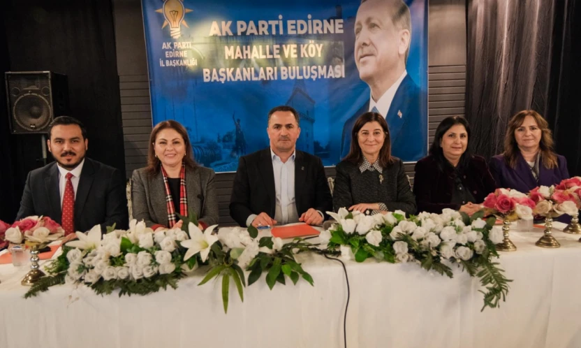 AK Parti Edirne Teşkilatından Kırcasalih'te Dev Buluşma