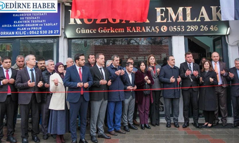 AK Parti Kırcasalih Belde Başkanlığı törenle açıldı