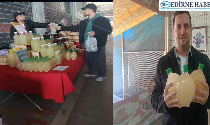 Bal mayalı sirke Edirne'den Türkiye'ye yayılıyor