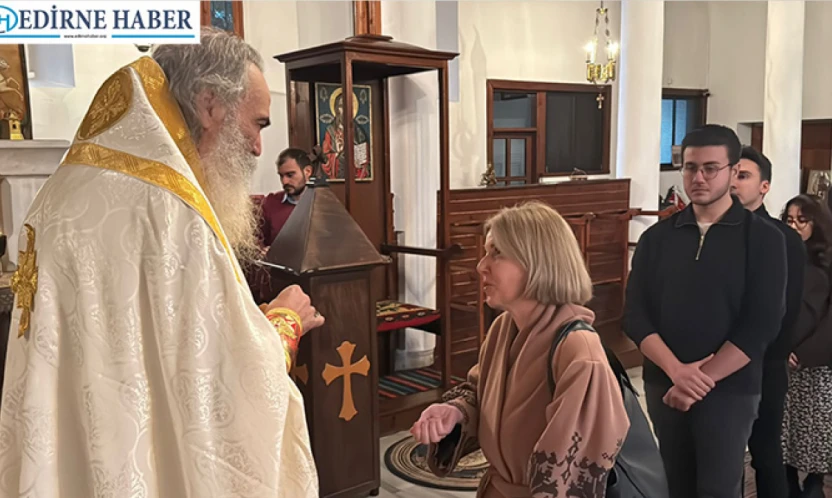 Bulgar Ortodoks Kilisesi'nde Noel ayini düzenlendi