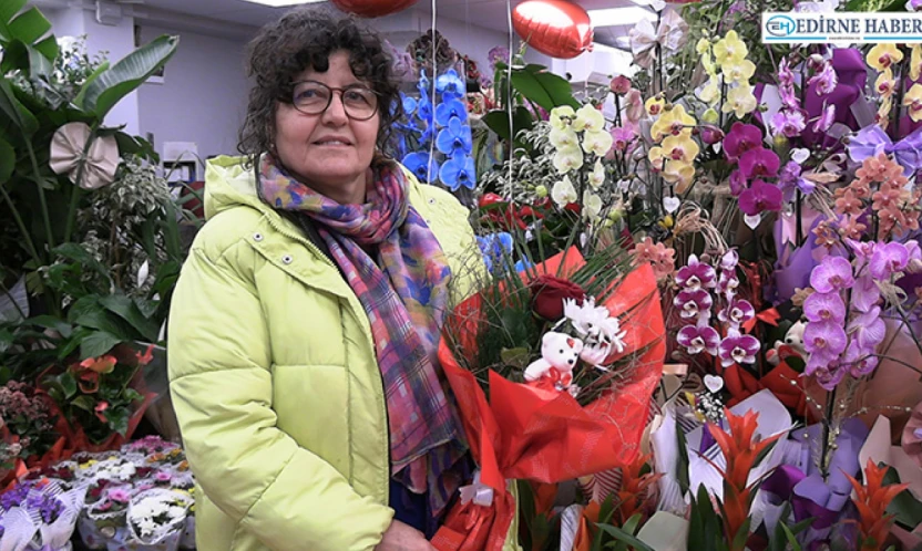 Çiçekçilerde sevgililer günü bereketi