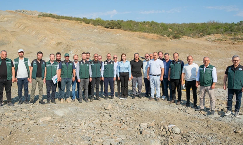 Çömlekköy Barajı'nda tarihi adım