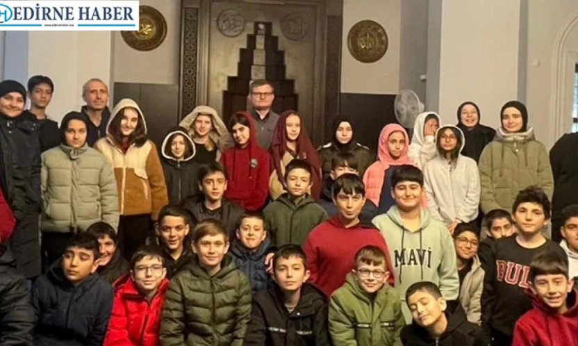 Değerler eğitimi projesi kapsamında cami ziyareti
