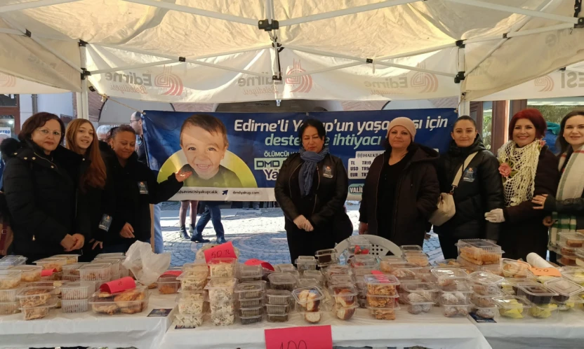 DMD savaşçısı Yakup için kermes düzenlendi