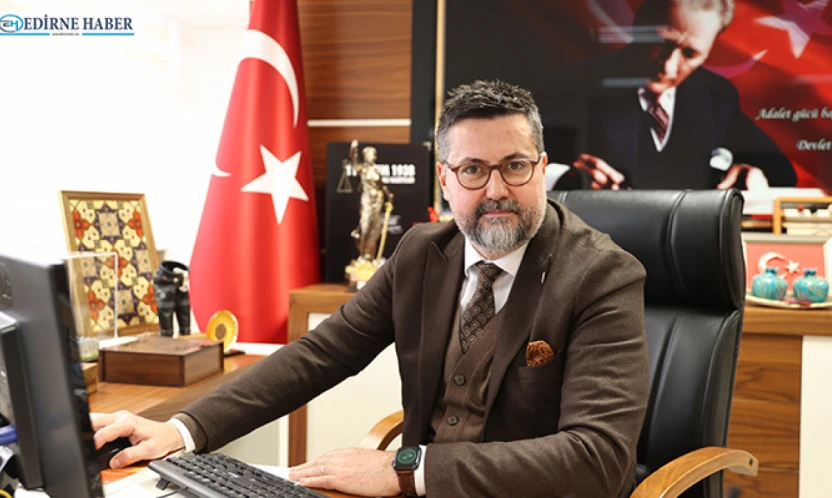 Edirne Barosu Başkanı Karakoç, AA'nın 'Yılın Kareleri' oylamasına katıldı