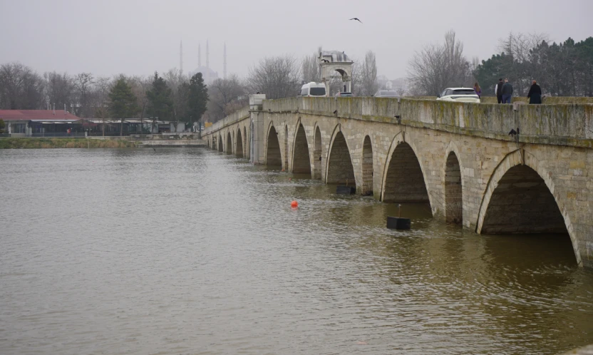 Edirne'de nehir seviyeleri artıyor