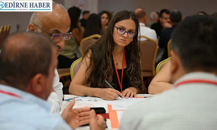 Edirne Haber Yazı İşleri Müdürü Ceylan, basın temsilcisi olarak çalıştaya katıldı