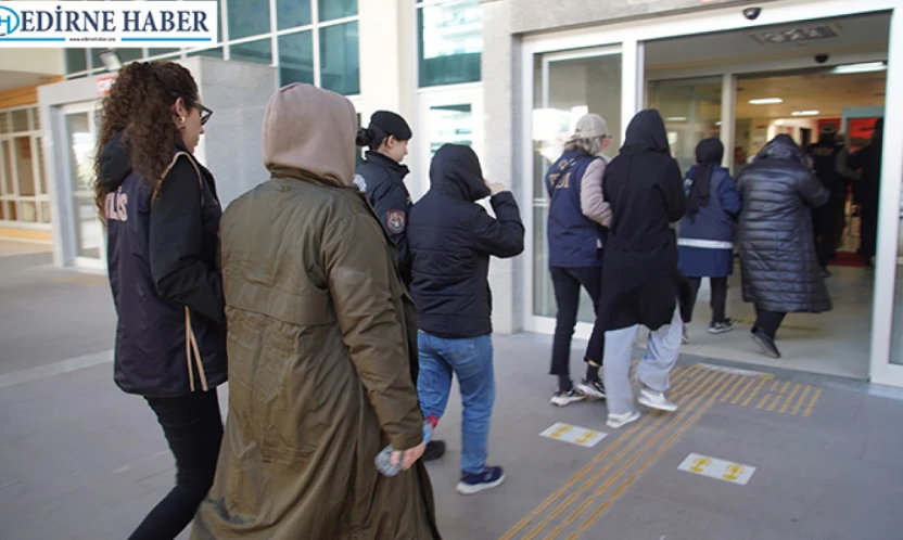 Edirne merkezli FETÖ operasyonunda ikinci dalga: 6 zanlı adliyede