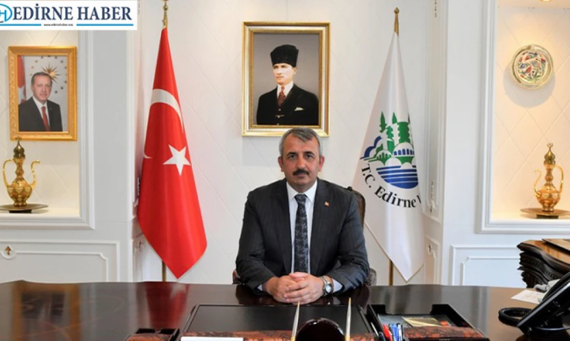 Edirne Valisi Sezer'den 10 Kasım Atatürk'ü Anma Günü mesajı