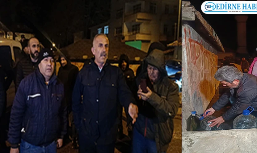 Edirnelilerden CHP'li Belediyeye sert tepki 'Yapamıyorsanız Bırakın'