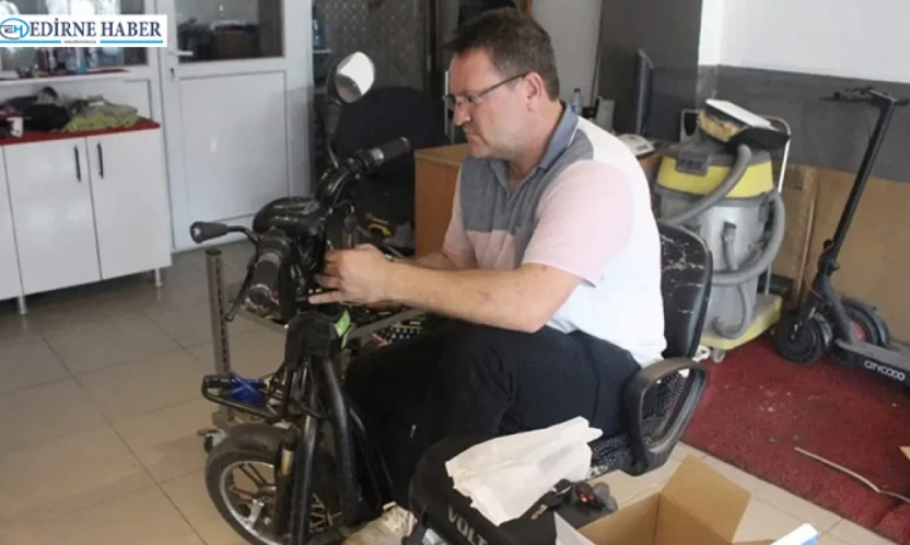 Elektrikli bisikletlere hayat veriyor