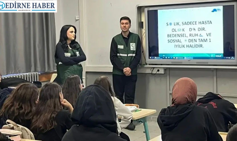 Genç Yeşilay Topluluğu Öğrencilerle Buluştu
