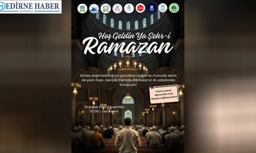 Gençler Ramazan'ın ilk sabahında Eski Cami'de buluşacak