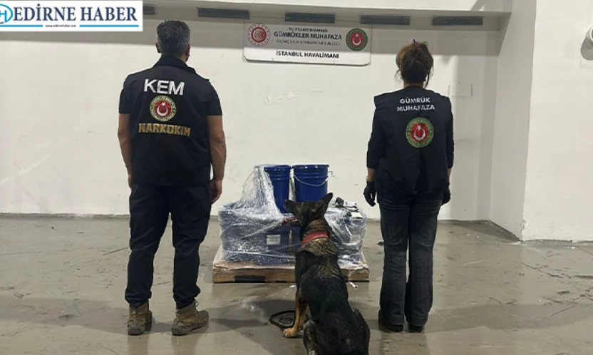 Gümrüklerde dev operasyon: 1 ton esrar yakalandı