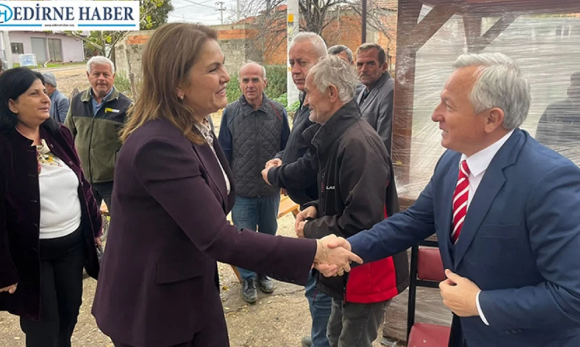 İba, İpsala'da vatandaşlarla bir araya geldi