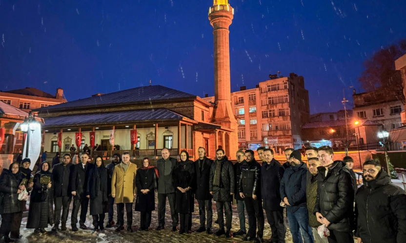 İba, Muradiye Camisi'nin açılışına katıldı