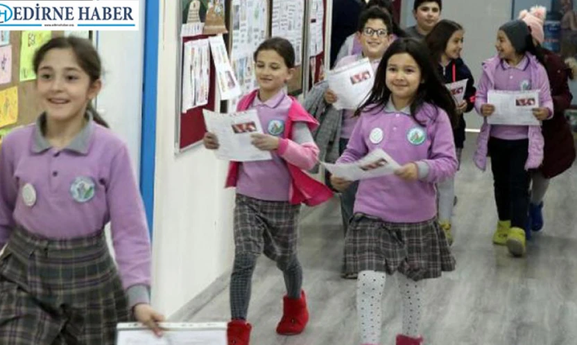 İlk dönemin sonuna gelindi, öğrenciler karne heyecanı yaşayacak