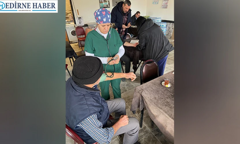 İpsala'da mobil sağlık hizmeti