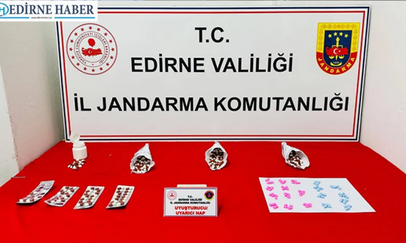 Jandarmadan uyuşturucu operasyonu: 475 hap ele geçirildi